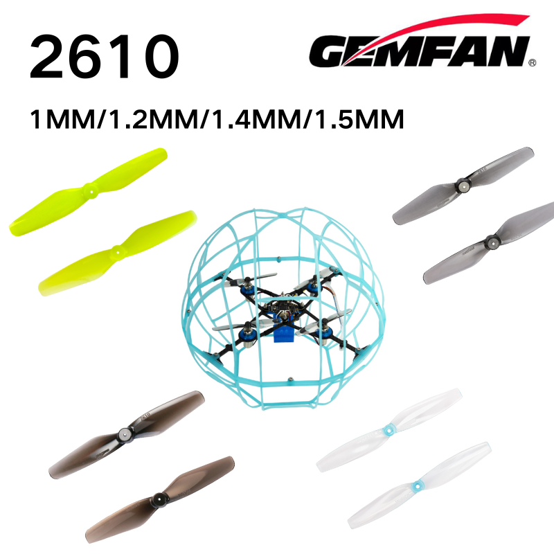 2610 Requisiten Gemfan 2,6 Zol – Drone Racing Esc Bewertung und Preis